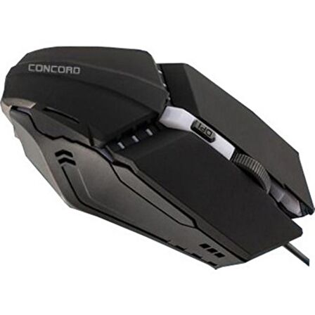 Concord C-21 2400DPI Kablolu Işıklı Mouse - C-21