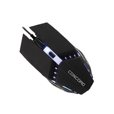 Concord C-21 2400DPI Kablolu Işıklı Mouse - C-21