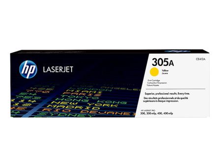 HP 305A - CE412A sarı TONER