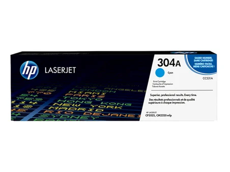 HP 304A - CC531A mavi TONER