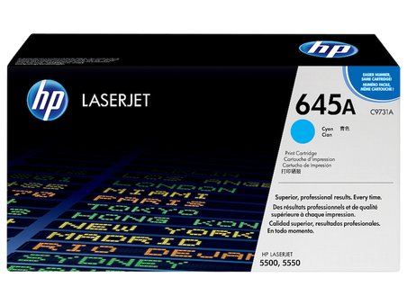 HP 645A - C97301A - MAVİ TONER