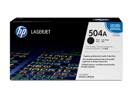 HP 504A - CE250A - SİYAH TONER
