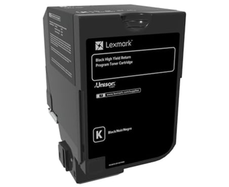 Lexmark CX725-84C5HK0 Siyah Orjinal Toner Yüksek Kapasiteli