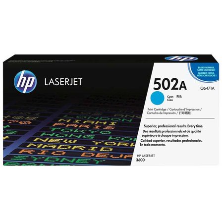 HP 502A - Q6471A - MAVİ TONER