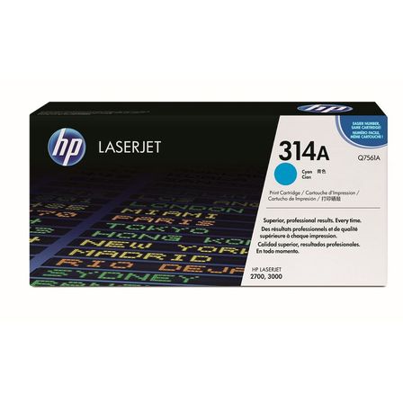 HP 314A - Q7561A - MAVİ TONER