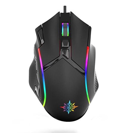 INCA IMG-351 Empousa  RGB Led 12800 Dpi 12 Keys Macro Programmable  Gaming Mouse 