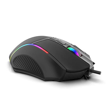 INCA IMG-351 Empousa  RGB Led 12800 Dpi 12 Keys Macro Programmable  Gaming Mouse 