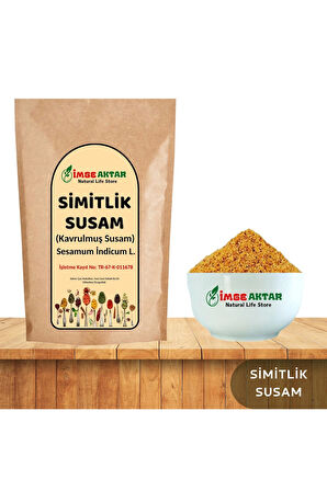 Simitlik Susam-Kavrulmuş Susam 100g