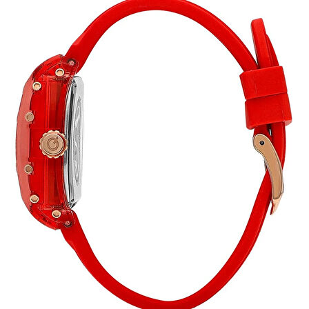 Quantum IML1110.086 Kadın Kol Saati – Kırmızı Renk, Multifonksiyon Tasarım, Silikon Kordon