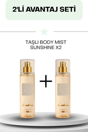 Wemara Taşlı Body Mist Sunshine x2