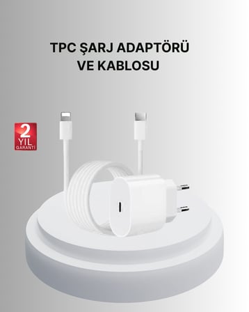 Yeni Nesil 20W USB-C Hızlı Şarj Cihazı iOS Tam Uyumlu