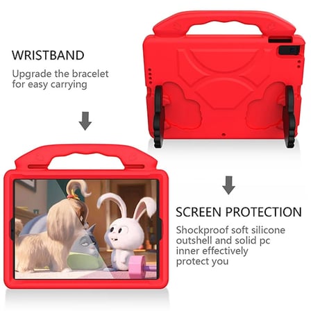 Ally İPAD 7.10.2 PRO 10.5 Kılıf Eva Çocuk Shockproof Standlı Taşınabilir-(577
