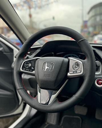 Honda Civic Fc5 Araca Özel Direksiyon Kılıfı