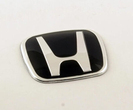 Honda Civic Ies Makyajlı-fd6-fb7 Fc5 Uyumlu 2006-2012/ 2012-2016 SİYAH Direksiyon Logosu 5x4 Cm