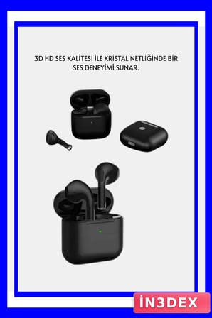 TWS Pro 5 Bluetooth Kulaklık Ergonomik Müzik ve Çağrı Deneyimi