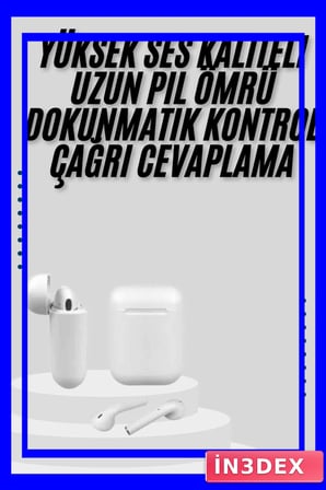 Bluetooth Bağlantılı Mikrofonlu Kablosuz Kulaklık Yüksek Performans