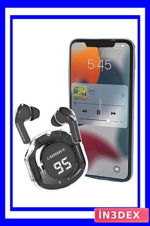 Bluetooth 5.3 Kulak İçi Kulaklık ANC ENC Şarj Göstergeli