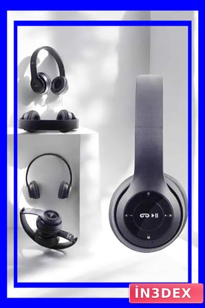 P47 Kablosuz Bluetooth Kulaklık Ayarlanabilir Kafa Bantlı Model