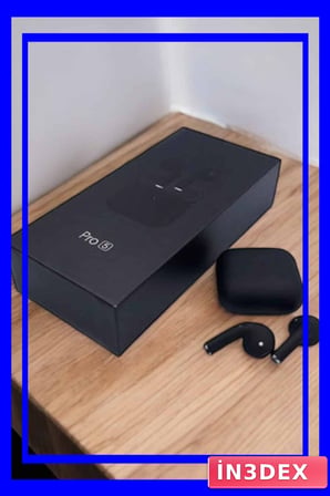 TWS Pro 5 Kablosuz Bluetooth Kulaklık Şarj Kutu Özellikli