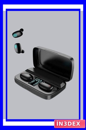 TWS A10s Bluetooth 5.0 Kulaklık Powerbank Şarj Kutulu Mini Tasarım