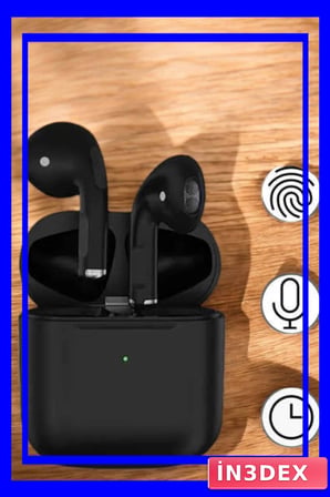 Tws Pro 5 Yeni Nesil Dokunmatik Kontrollü Bluetooth Kulaklık
