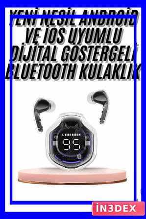 2025 Model Bluetooth 5.3 Kablosuz Kulaklık ANC ENC Destekli Stereo