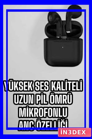 TWS Pro 5 Kablosuz Bluetooth Kulaklık Şarj Kutu Özellikli