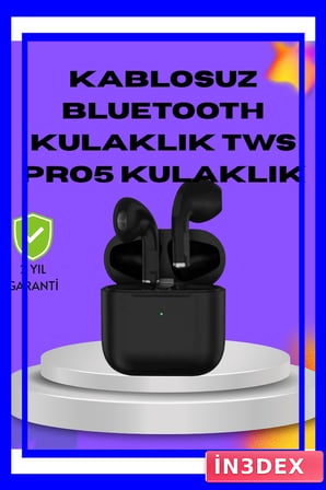 TWS Pro 5 – 3D HD Ses Kalitesi ve Gelişmiş Ses Yalıtımı