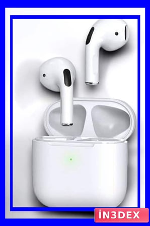 PRO 5 Kablosuz Bluetooth Kulak İçi Kulaklık Ses İletim Cihazı