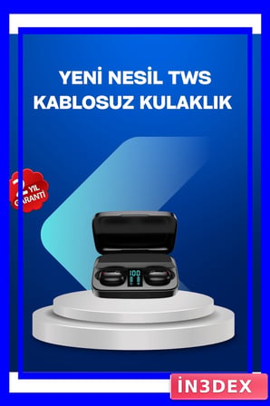 A10s TWS Bluetooth 5.0 Kablosuz Kulaklık ve Şarj Kutusu