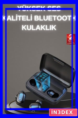 A10s TWS Bluetooth 5.0 Kablosuz Kulaklık Dokunmatik Kontrol Paneli