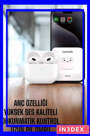 ANC Özellikli Bluetooth Kulaklık Yüksek Ses Kalitesi ve Konfor