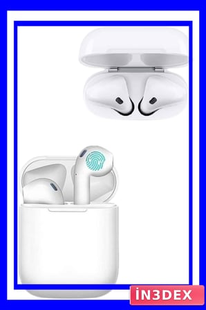 Yeni Nesil Çift Mikrofonlu Dokunmatik Kablosuz Bluetooth Kulaklık