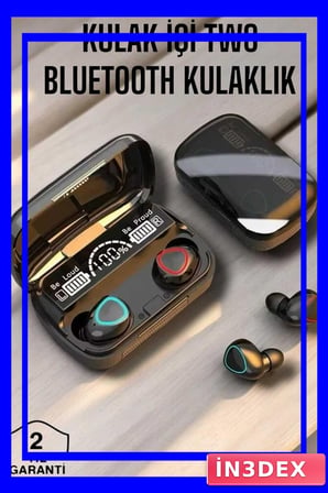 Bluetooth Bağlantılı Suya Dayanıklı Kablosuz Kulaklık Extra Bass