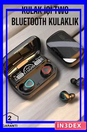 Bluetooth Bağlantılı Suya Dayanıklı Kablosuz Kulaklık Extra Bass