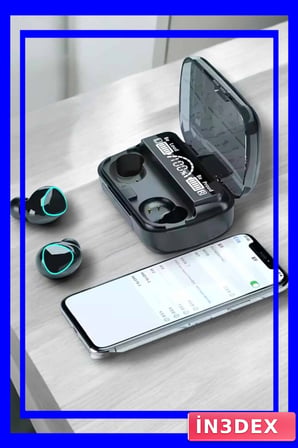 Bluetooth Bağlantılı Suya Dayanıklı Kablosuz Kulaklık Extra Bass
