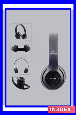 Ergonomik Tasarımlı Uzun Pil Ömürlü Kablosuz Bluetooth Kulaklık