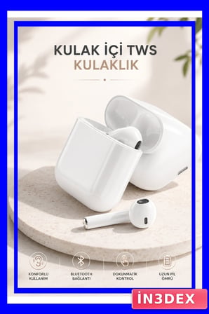 Yeni Nesil HD Ses Kaliteli Dokunmatik Bluetooth Kulaklık