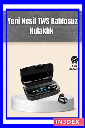 A10s TWS Bluetooth Kulaklık Uzun Pil Ömürlü Ergonomik Tasarım