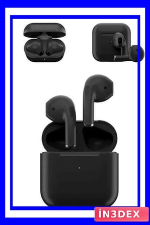 Silikonsuz Tasarımlı Mikrofonlu Bluetooth Dokunmatik Kulaklık