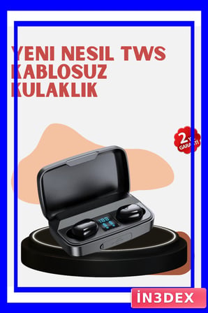 A10s TWS Kablosuz Kulaklık Yüksek Kapasiteli Dokunmatik Kontrol