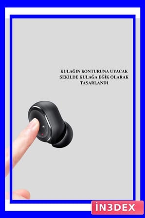 Kablosuz Stereo Dokunmatik Kontrollü Bluetooth Kulak İçi Kulaklık