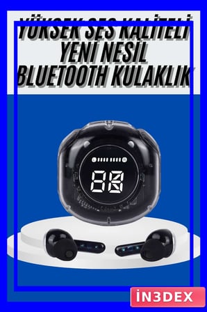 Ultrapods Led Göstergeli ANC Destekli Bluetooth 5.3 Kulaklığı