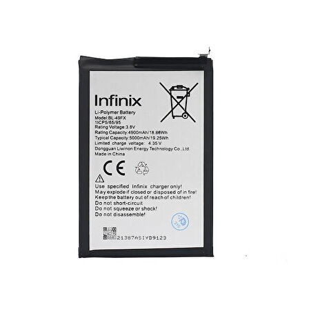 Infinix Hot 9 Pro Batarya Pil Bl-49fx