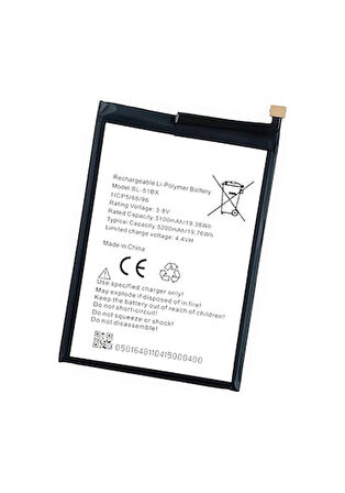 İnfinix Hot 10 Bl-51Bx Batarya Pil 