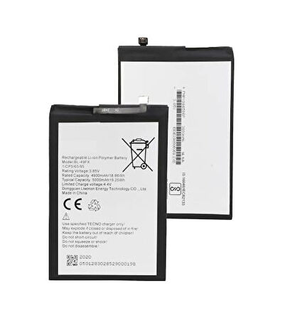 Infinix Hot 10T Batarya Pil BL-58CX