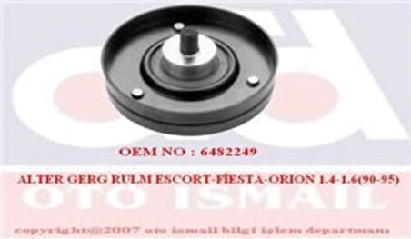 Ina 532025230 Alternatör Gergi Rulmanı Escort Fıesta 89-93