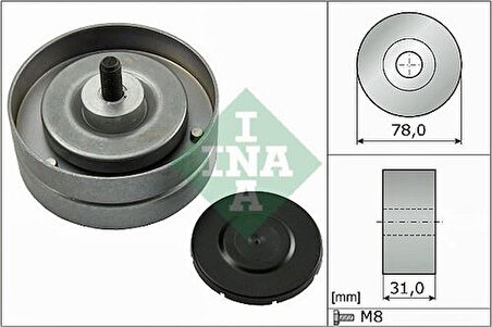 Ina 532046310 Alternatör Gergi Rulmanı A8 Phaeton 3.7 4.2 02>9