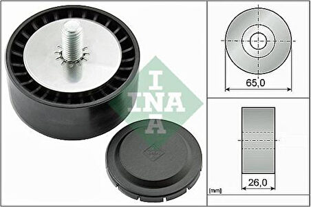 Ina 532080210 Kayış Gergi Rulmanı X153 15>19 W205 14>18 C205 15>18 A205 16>18 S205 14>18 C253 15>19 W222 14>16