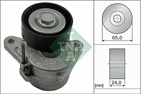 Ina 534055210 Alternatör Gergi Rulmanı Crafter 2.0 Caddy 16> Passat Cc Golf Vıı Scırocco Sharan Tıguan Touran A4 A5 A6 Q3 Q5 Altea Leon Octavıa Superb Rapıd